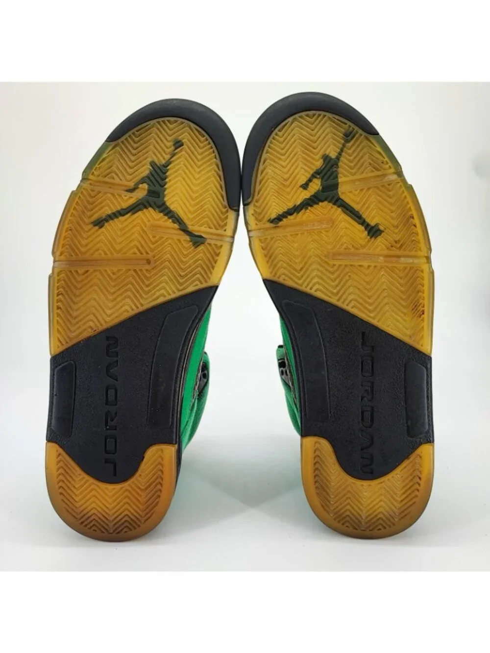 Nike Air Jordan 5 Retro SE Oregon Men's Size 9.5 Shoes Suede Green CK6631-307